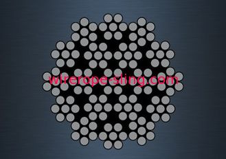 Offshore Crane Wire Rope , Rotation Resistant Rope Dimensional Stability