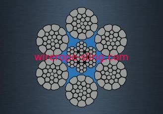 Flexible Tower Crane Cable , Drilling Wire Rope High Temperature Resistance