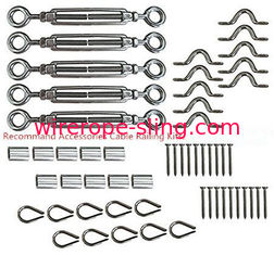 Aircraft Stainless Steel Wire Rope Cable For Railing / Decking / DIY Balustrade