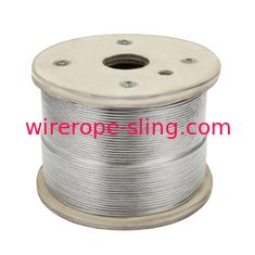 1x19 Stainless Steel Wire Rope Cable Railing 1000ft For Aircraft Cable