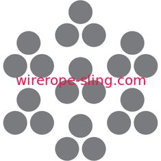 ASTM Standard Hoisting Wire Rope And Sling , Carbon Steel Wire For Rigging