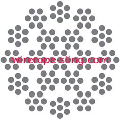 Non - Alloy Stranded Steel Cable , Stainless Steel Rope Military Lubricated