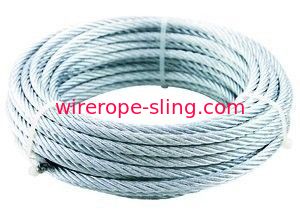 Durable Galvanized Cable Wire Clean Steel Brightness Long Operating Life