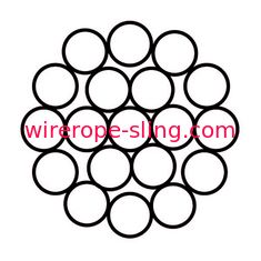 Customized Push Pull Cable , Galvanized Wire Rope HS 7312100000 Easy Installation