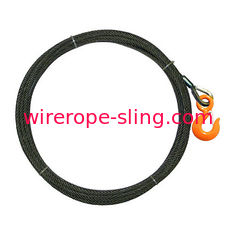 AISI Standard Rope Winch Line Standard Alloy Hook With Safety Latch Rope