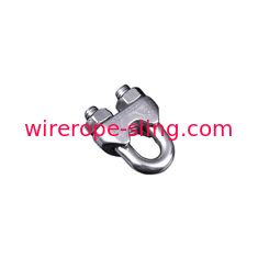Electro - Polished Wire Rope Cable Clamps For Overhead Line Accessories