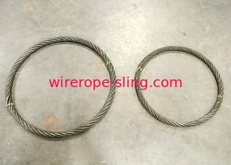 Soft Loop Steel Cable Slings Hand Tucked Spliced Din Bs Jis Astm Standard