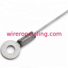 304 Stainless Steel Cable Lifting Slings , Cableway Wire Rope Choker Sling