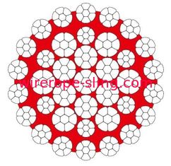SANY SR150C Rotary Drilling Rig Compacted Wire Rope 28mm Rotation Resistant
