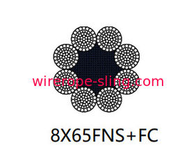 Rotation Resistant Steel Wire Rope 40mm - 160mm High Fatigue Strength For Hoisting