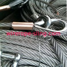 AISI 316 Extremely Flexible Stainless Steel Wire Rope 7x19 For Standing Rigging