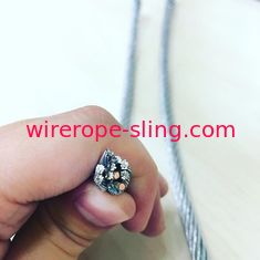 Galvanized Or Ungalvanized Carbon Steel Wire Rope For Control GB / T 14451