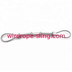 Hose To Hose 125 PSI Wire Rope Sling , Steel Wire Sling High Tension
