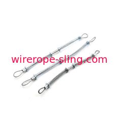 1/8 Inch Lifting Wire Rope Galvanized Hose To Hose Safety Whipcheck Cable