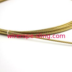 7 X 19 Copper Coating 8mm Stainless Steel Wire Rope