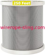 1/8 T316 Deck Railing 250FT Aircraft Grade Wire Rope