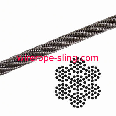 Compact Structure Aircraft Cable 500 Ft Length BS Standard 7 X 19 Construction