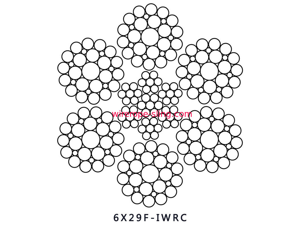 6x29Fi Steel Wire Rope Galvanized Or Ungalvanized