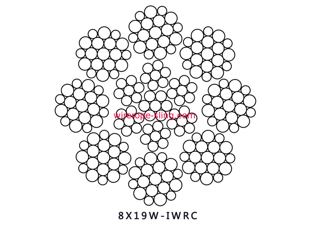 8x19W Steel Wire Rope for Elevator traction High Speed and Safety