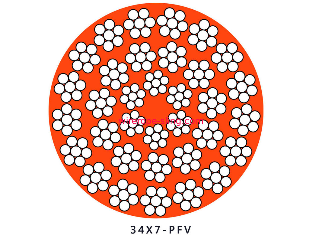 34X7 PFC Rotation Resistant Rope