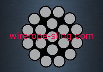 1x19 Galvanized Wire Rope Garage Door Cables High - Tensile Strength RHOL Lay
