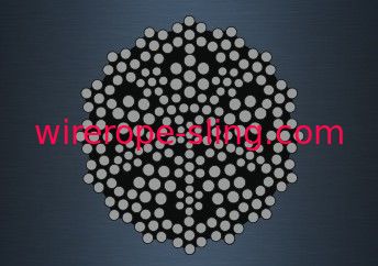 Ungalvanised Galvanized Wire Rope Customized Wear Resistance High - End Use