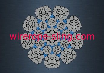 Steel Non Rotating Wire Rope , Galvanized Cable Wire K9 X K19S Dimensional Stability