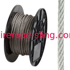 7x19 AISI316 Stainless Steel Wire Rope Long Service Life For Green Wall