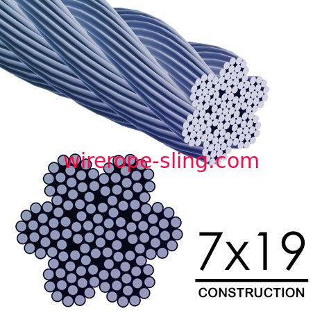 Durable Galvanized Cable Wire Clean Steel Brightness Long Operating Life