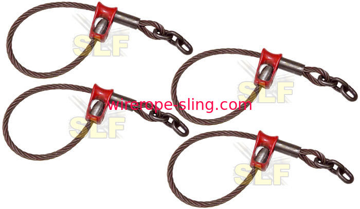 Flexible Wire Rope Sling Eye & Nub Cat - Style For Skidding / Moving Logs