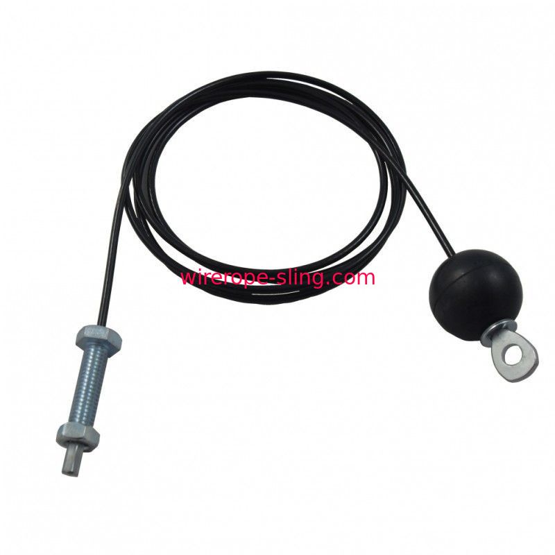 Gym Wire Rope Assemblies 3.2mm Diameter 7 X 19 Galvanised Steel Rope