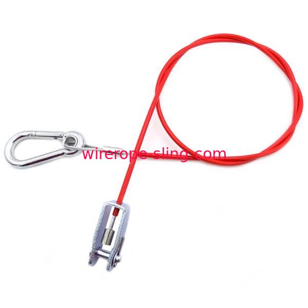 Galvanized Wire Rope Cable Slings High Tension Astm Approval With Ane Socket Iso