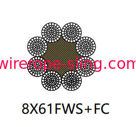 Blast Furnace Hoisting Steel Wire Rope Galvanized With Higher Breaking Load