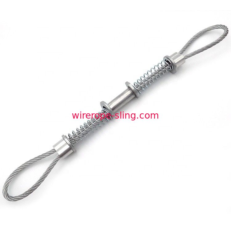 3.2mm Hose Whipcheck Steel Wire Rope And Sling With Aluminium Ferrules