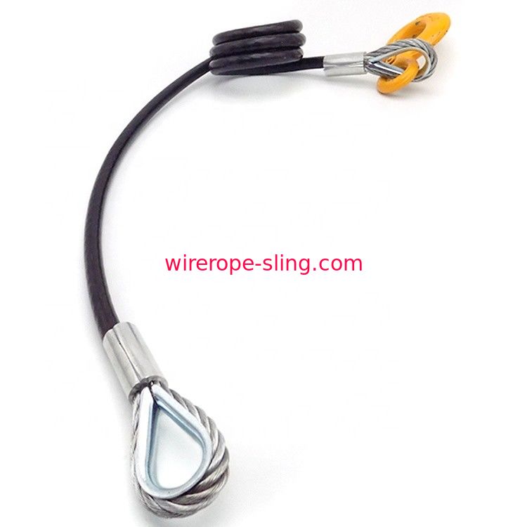 Galvanized Wire Rope Lifting Sling Solutions For Trailers Industrial Equipment
