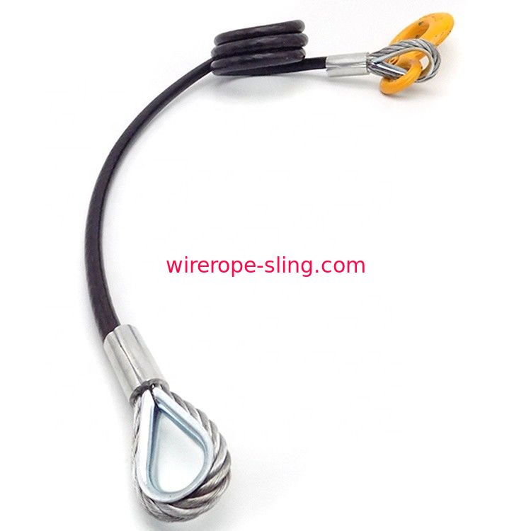 Flemish eye Wire Rope Sling Wear Resistance Light Weight Corrosion  Resistance