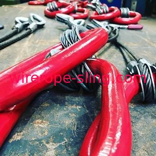 Durable Steel Wire Rope Sling Safety Pressed Wire Cable Tow Crane Car  Lifting Wire Rope