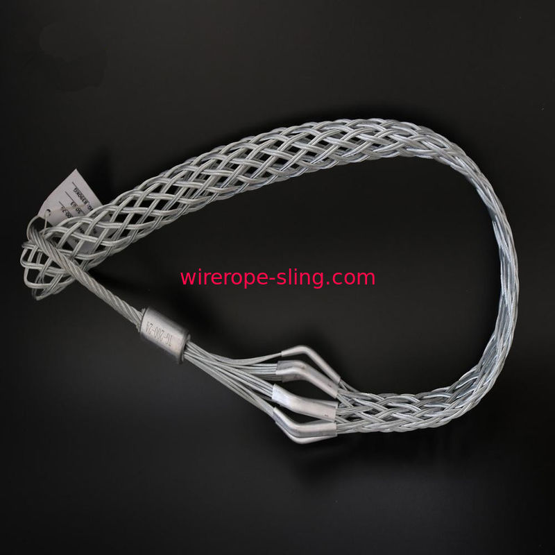 Heavy Duty Rotate Wire Rope Sling Hose Restraint Multiple Strength Longlife