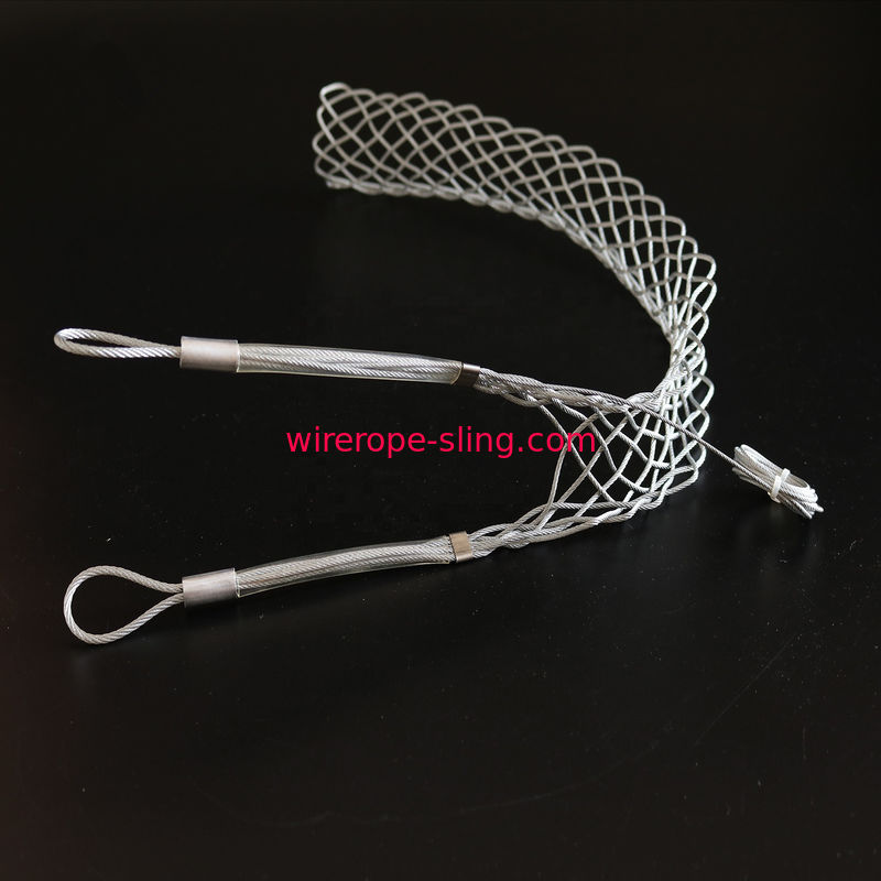 Double Sides Dragging Wrap Wire Rope Cable Grip For Cable Pulling Sling