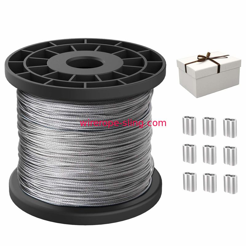 1/16 328FT 7x7 Stainless Steel Wire Rope