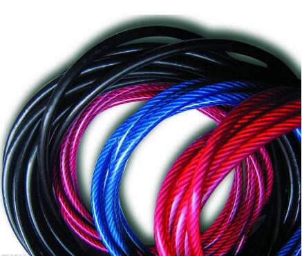 stainless 304 7x7 wire rope 1mm thin wire sling with loop