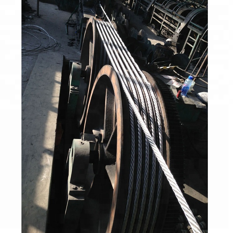 Wholesale Flexible Steel Towing Cable stainless steel wire rope with Rigging Hardware Accessories 12mm 19mm