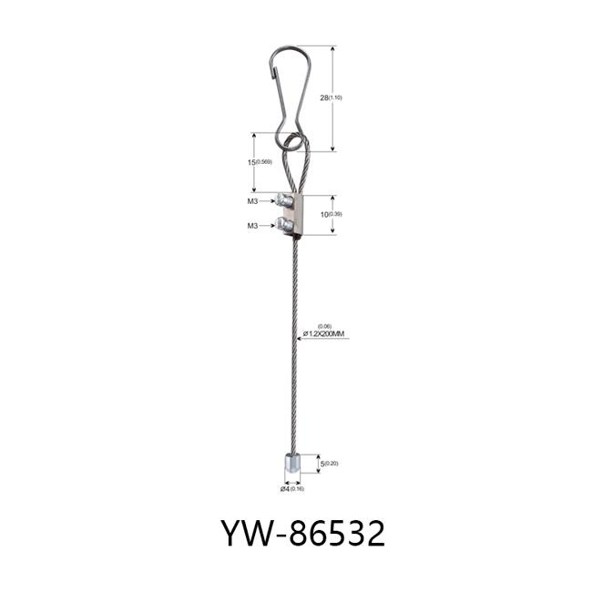 SUS Wire Rope Cable Slings With Dia Casting Stopper YW86532 0