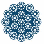 Cross section of bright wire rope 19 × 19 with wire strand core