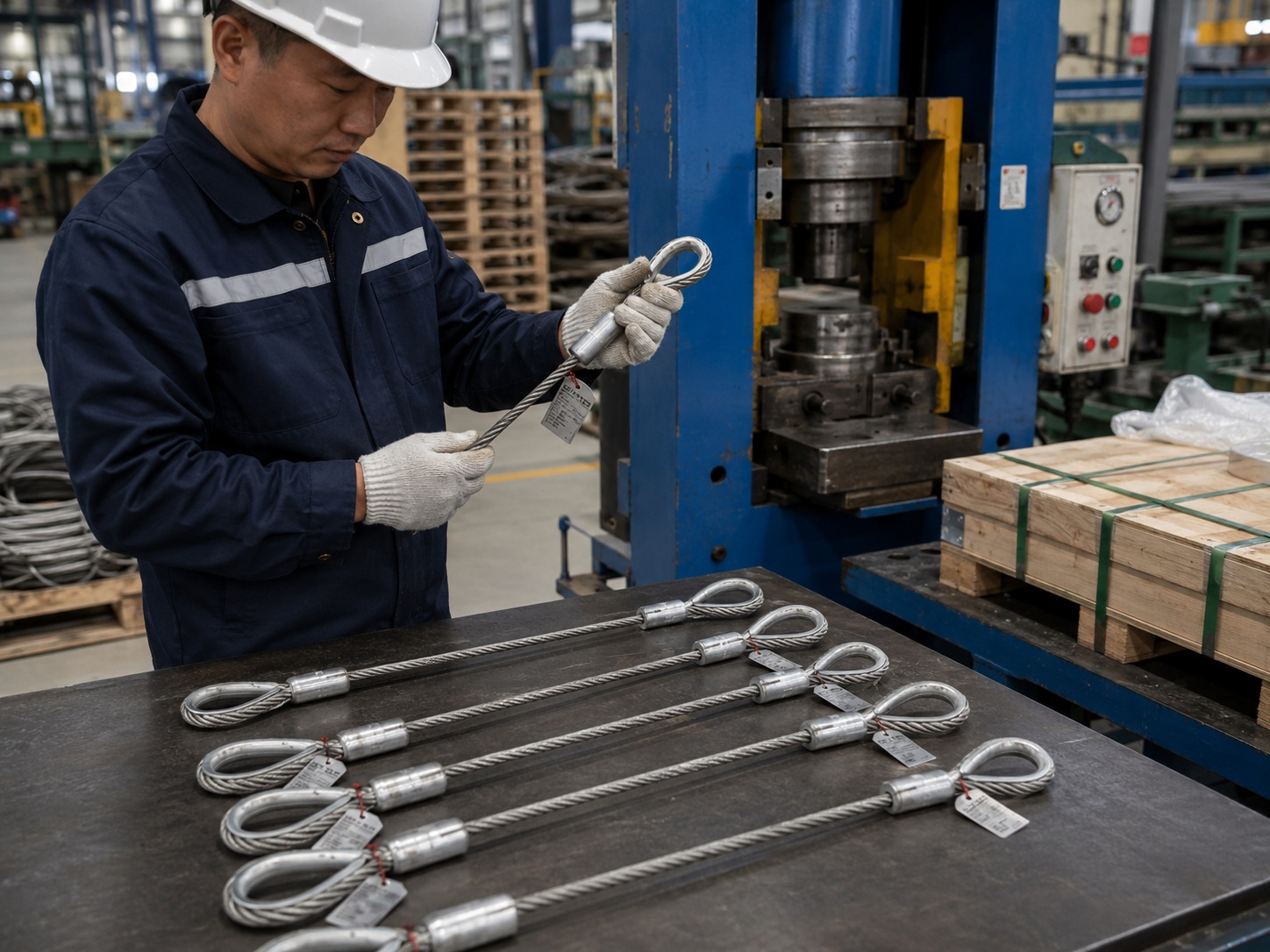 Custom Wire Rope Sling Manufacturer for Heavy Lifting Custom Wire Rope Sling Manufacturer for Heavy Lifting