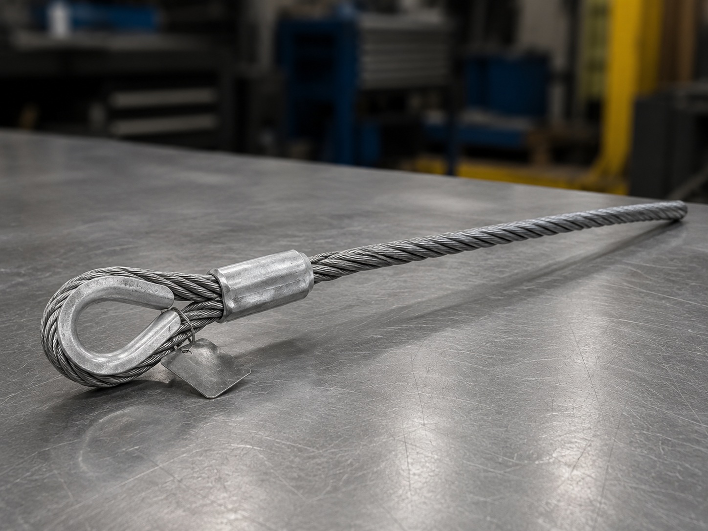 Flemish Eye Wire Rope Sling with Swaged Eye