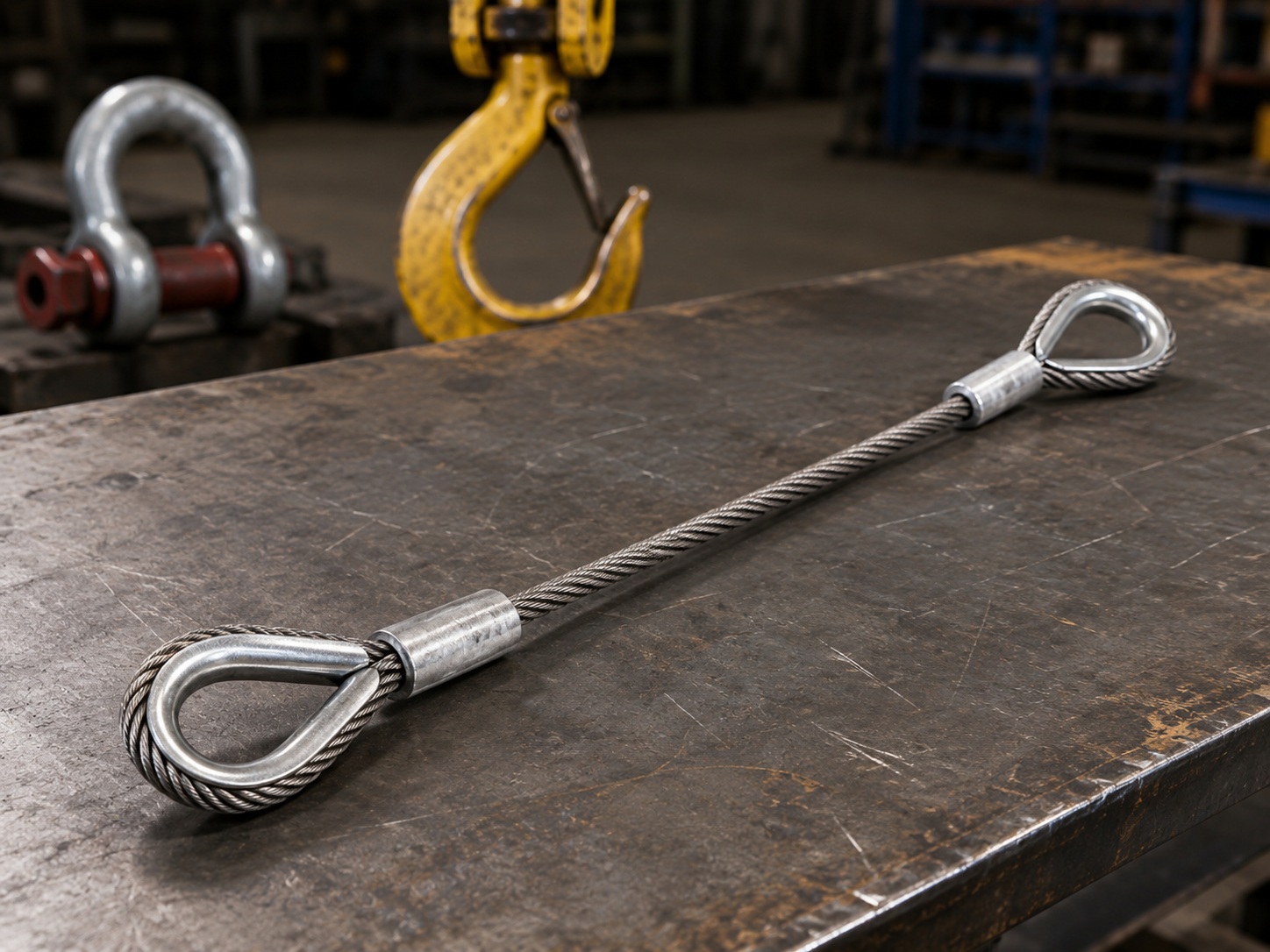 Heavy Duty Wire Rope Sling for Crane Lifting