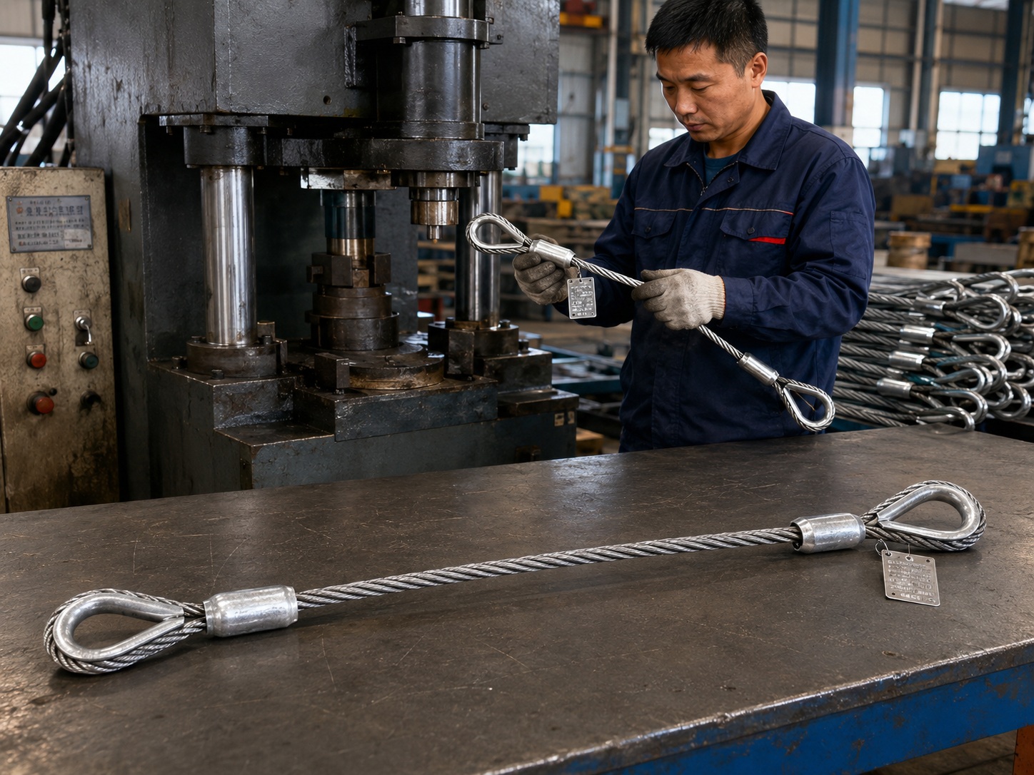 Steel Wire Rope Sling Production Process