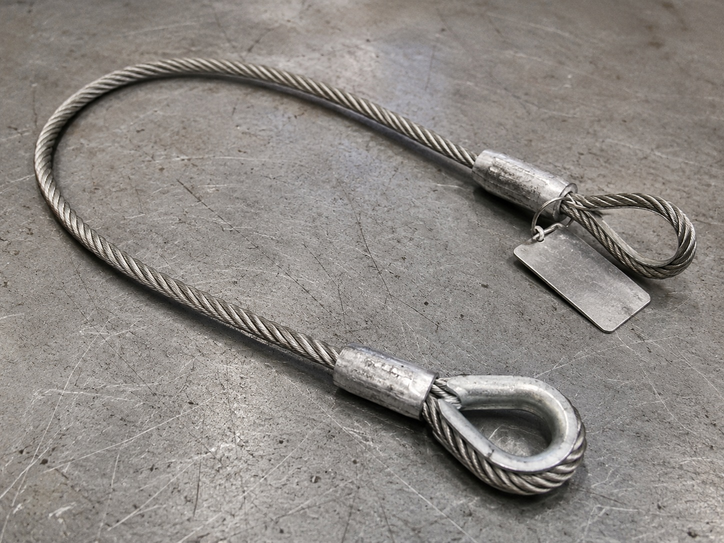 Steel Wire Rope Sling Structure Details