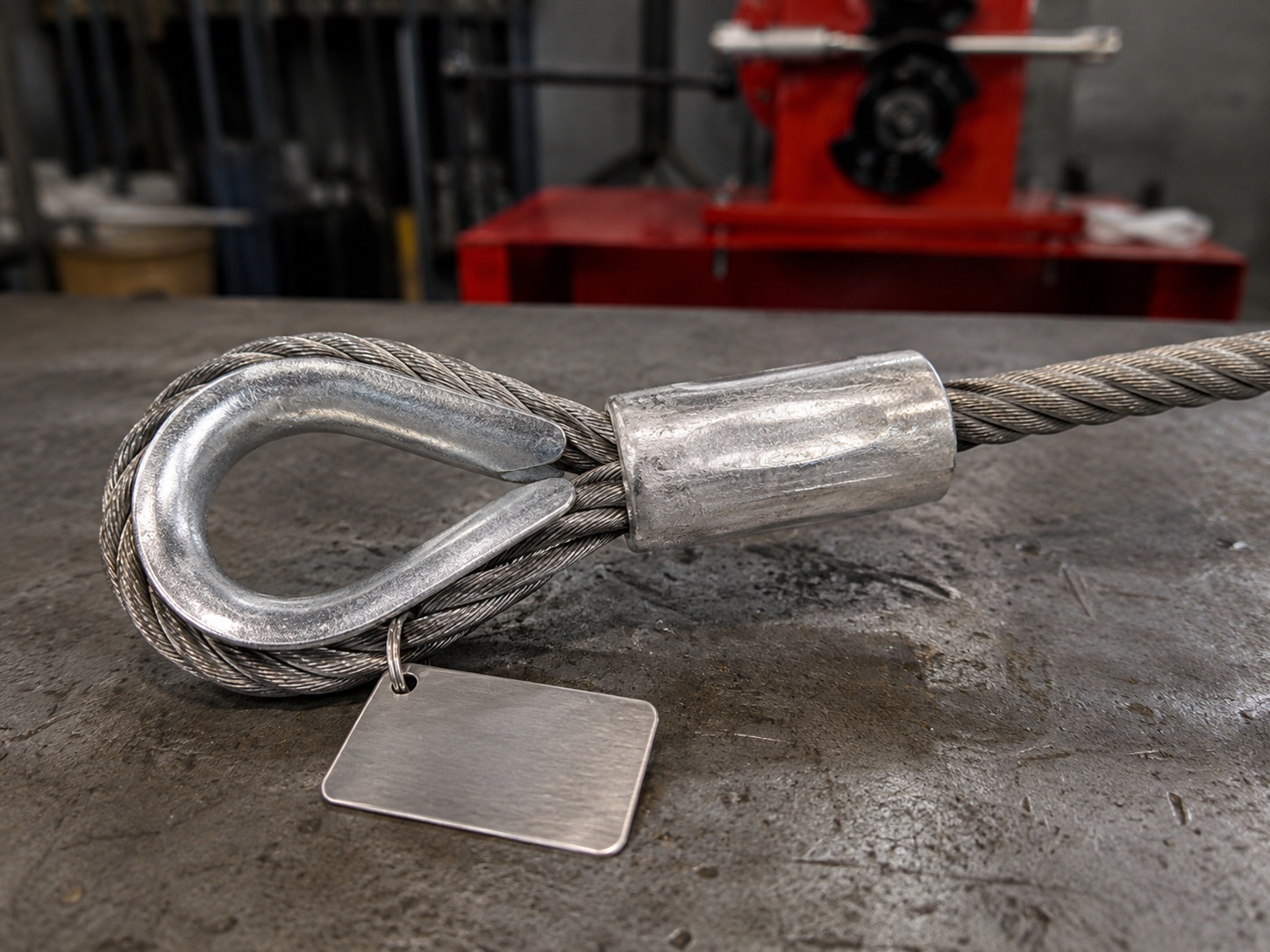 Swaged Wire Rope Sling Sleeve Details